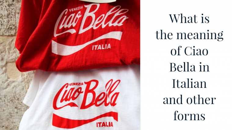 What is the difference between bella, bello, bel, bei…