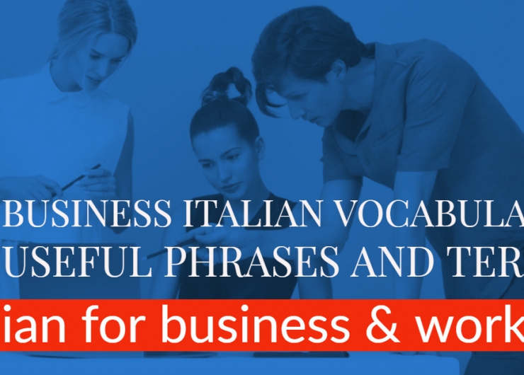 Italian for business: learn Business Italian online