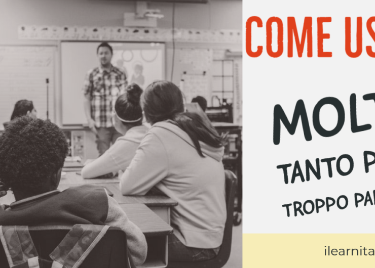 How to use molto, tanto, poco, troppo, parecchio