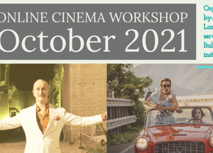 Online Italian Cinema workshop- October 2021