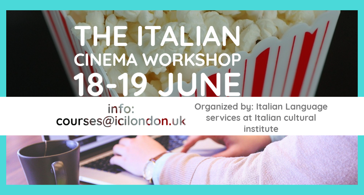 Italian Cinema workshop 18,19 June