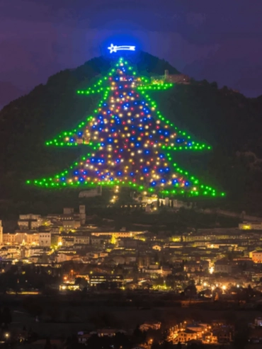 L’albero di Natale più grande del mondo. Lettura con preposizioni.