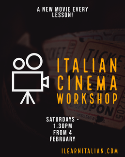 Italian Cinema workshop: 4 February