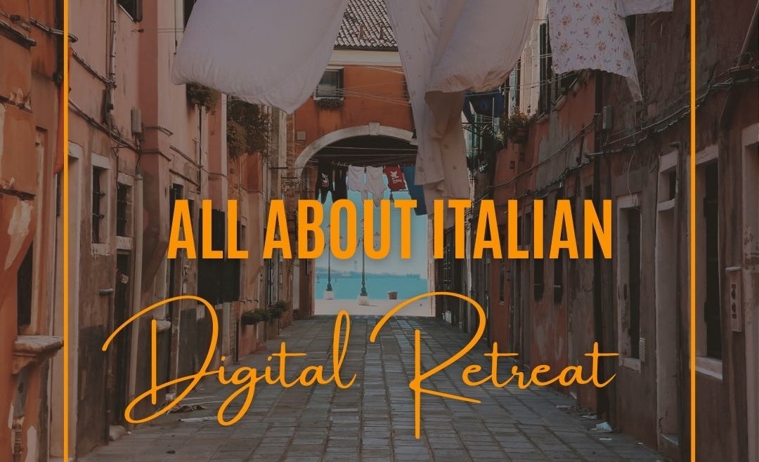 Italian Digital Retreat: 31 March- 1 April