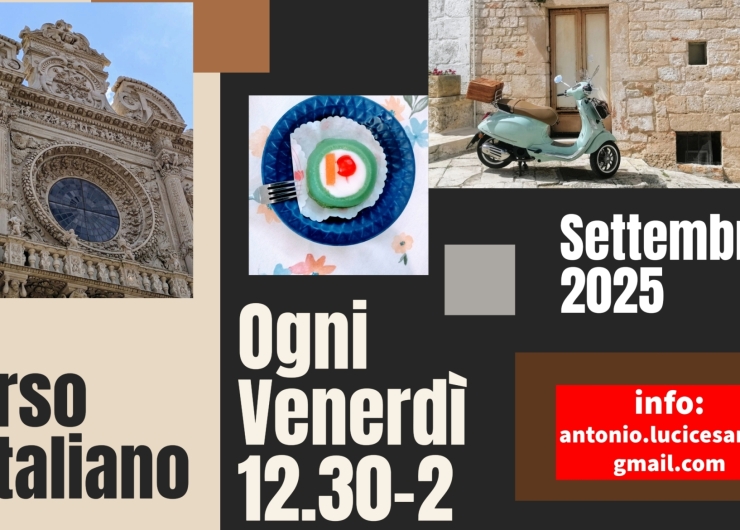 Cultura e Conversazione: Italian Over Friday Lunch