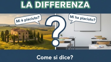 Come si dice: mi ha piaciuto o mi è piaciuto. Sai usare il verbo piacere al passato prossimo?