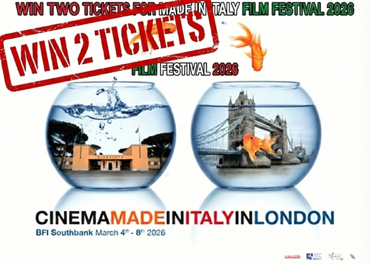 Win two tickets for Made in Italy film festival 2026