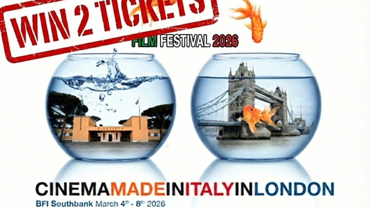 Win two tickets for Made in Italy film festival 2026