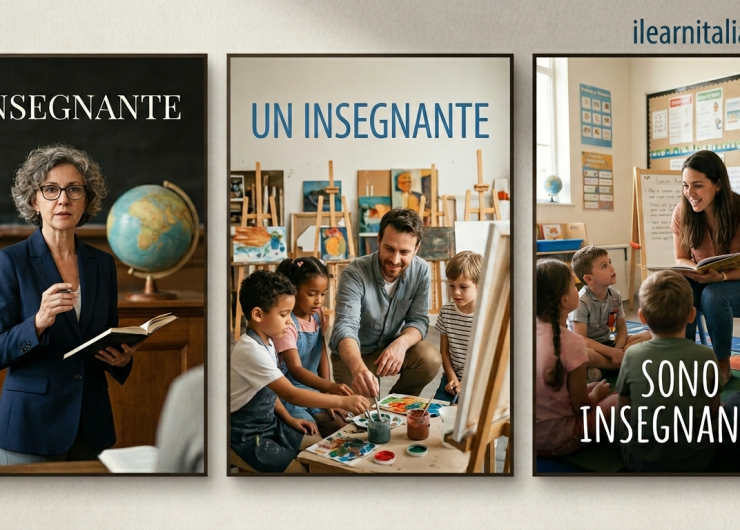 L’insegnante, un insegnante o sono insegnante? La logica nascosta degli articoli italiani